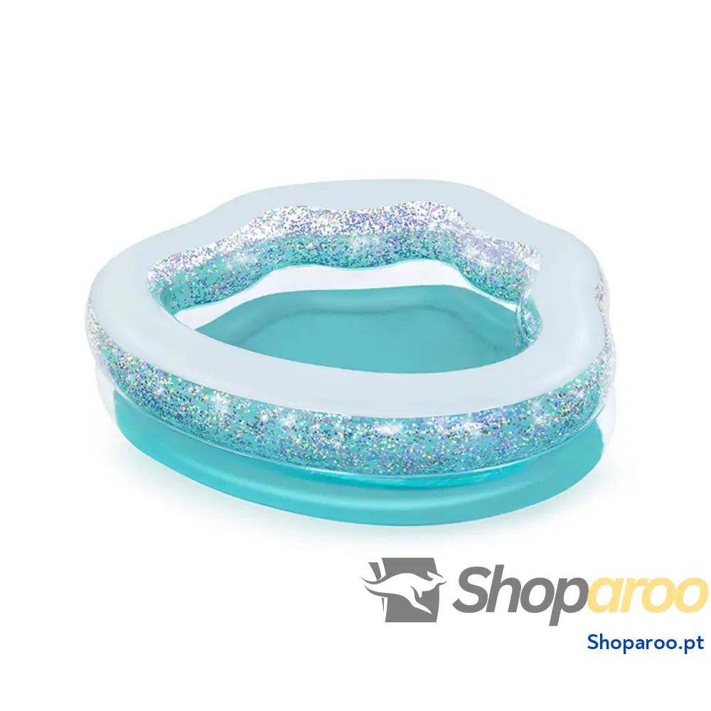 Bestway Piscina Inflável Infantil Brilhante 150x125x43 cm +3 Anos Jardim 52489