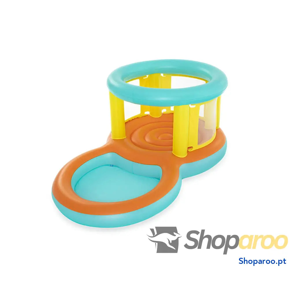 Bestway Piscina Inflável Parque de Jogos Saltador 239x142x102 cm +3 a 6 Anos Jardim 52385