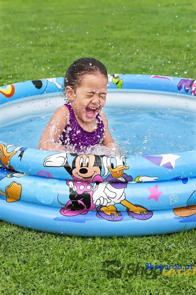 BESTWAY Piscina Insuflável Infantil Disney Junior Mickey & Friends 122x122 cm Multicolor