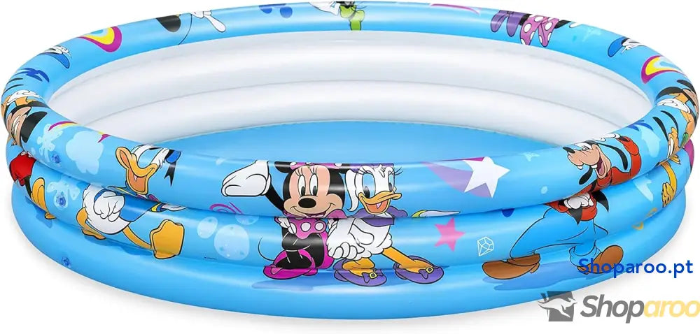 BESTWAY Piscina Insuflável Infantil Disney Junior Mickey & Friends 122x122 cm Multicolor