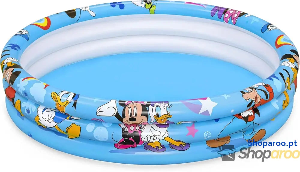 BESTWAY Piscina Insuflável Infantil Disney Junior Mickey & Friends 122x122 cm Multicolor