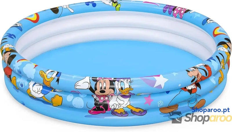 BESTWAY Piscina Insuflável Infantil Disney Junior Mickey & Friends 122x122 cm Multicolor