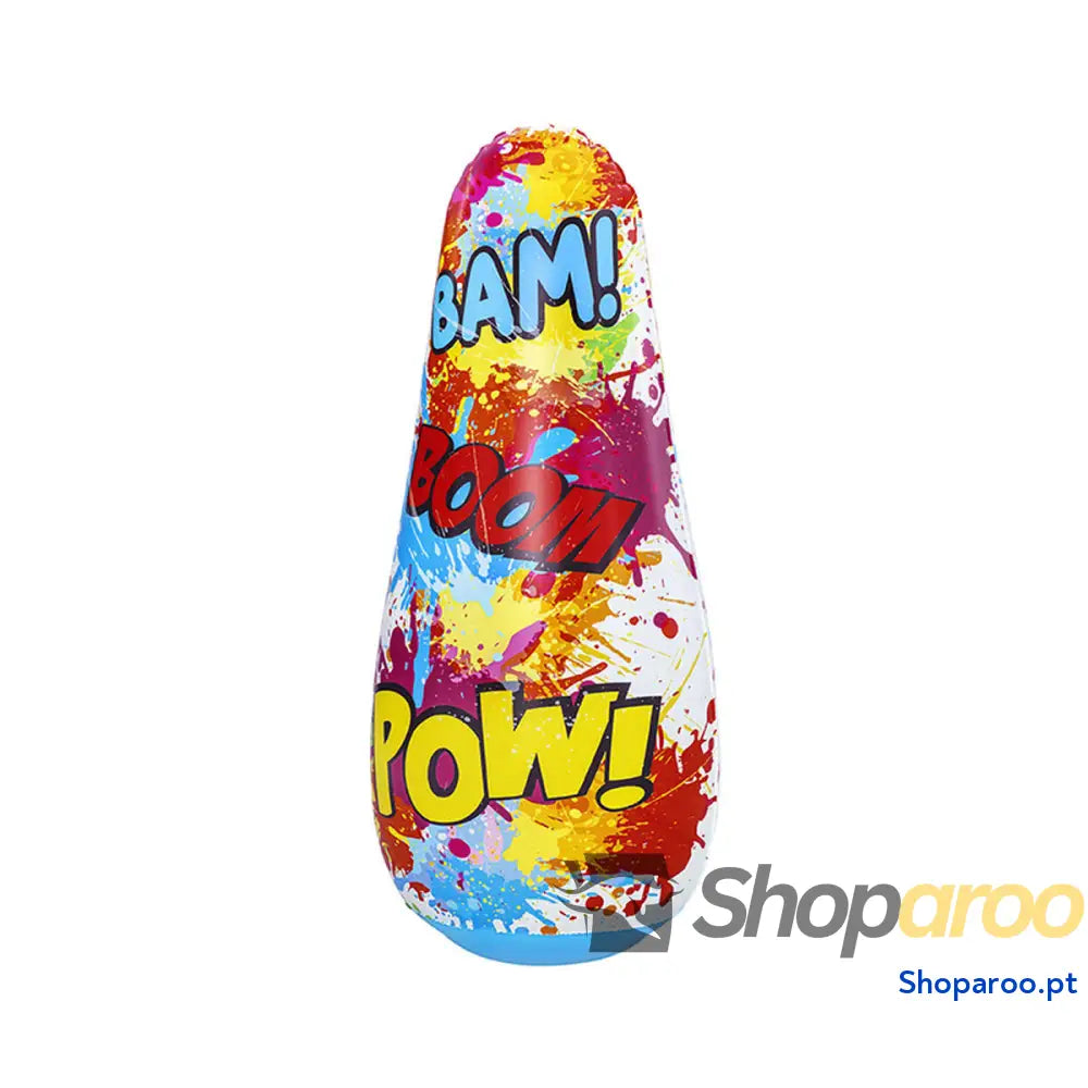 Bestway Punching Inflável Comic 119 cm + 3 Anos Interior e Jardim 52630