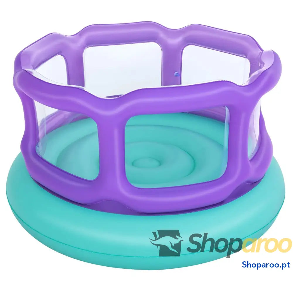 Bestway Saltador Inflável com Bolas 152x152x84 cm + 3 Anos Interior e Jardim 52646