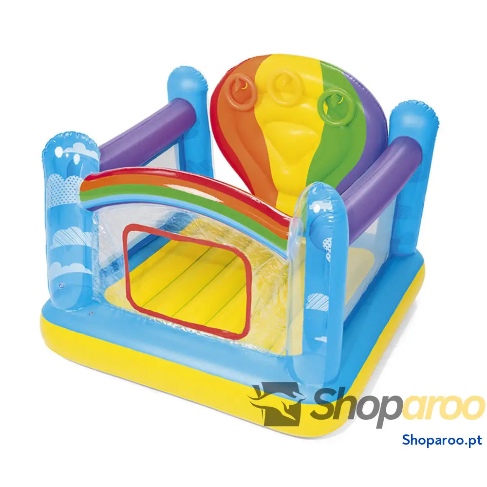 Bestway Saltador Inflável Jogos Aros 175x173x137 cm + 3 Anos Jardim 52269