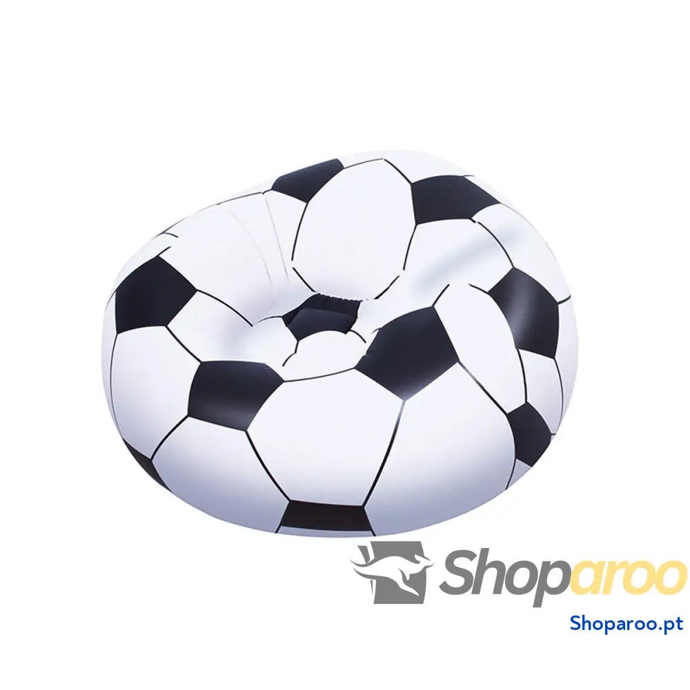Bestway Sillão Gigante Futebol 114x112x66 cm + 6 Anos Interior e Jardim 75010