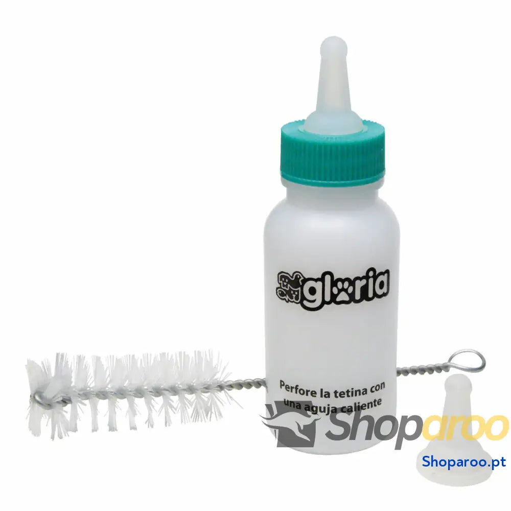 Biberão Gloria Branco 50 ml Animais pequenos Cachorros