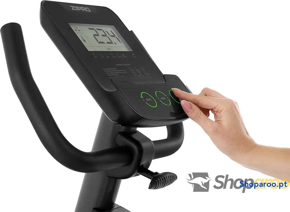 Bicicleta de treino fácil estática magnética ergonómica para interior capacidade 150 kg