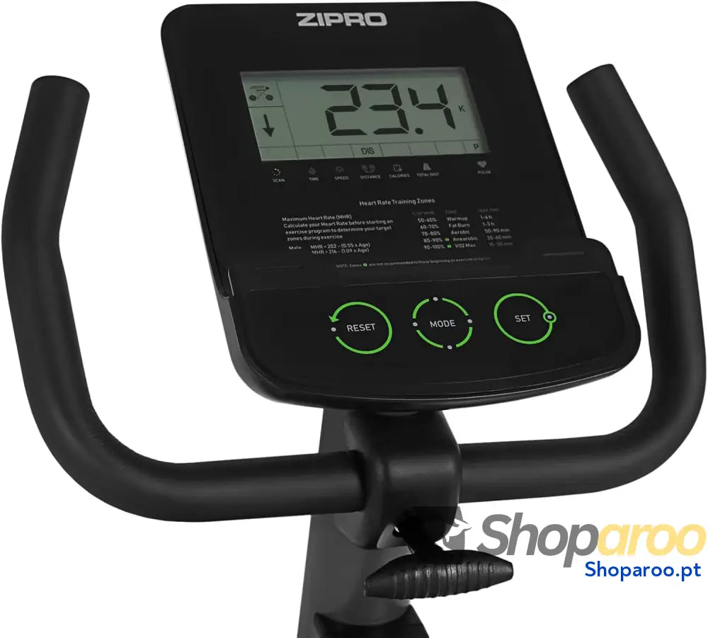 Bicicleta de treino fácil estática magnética ergonómica para interior capacidade 150 kg