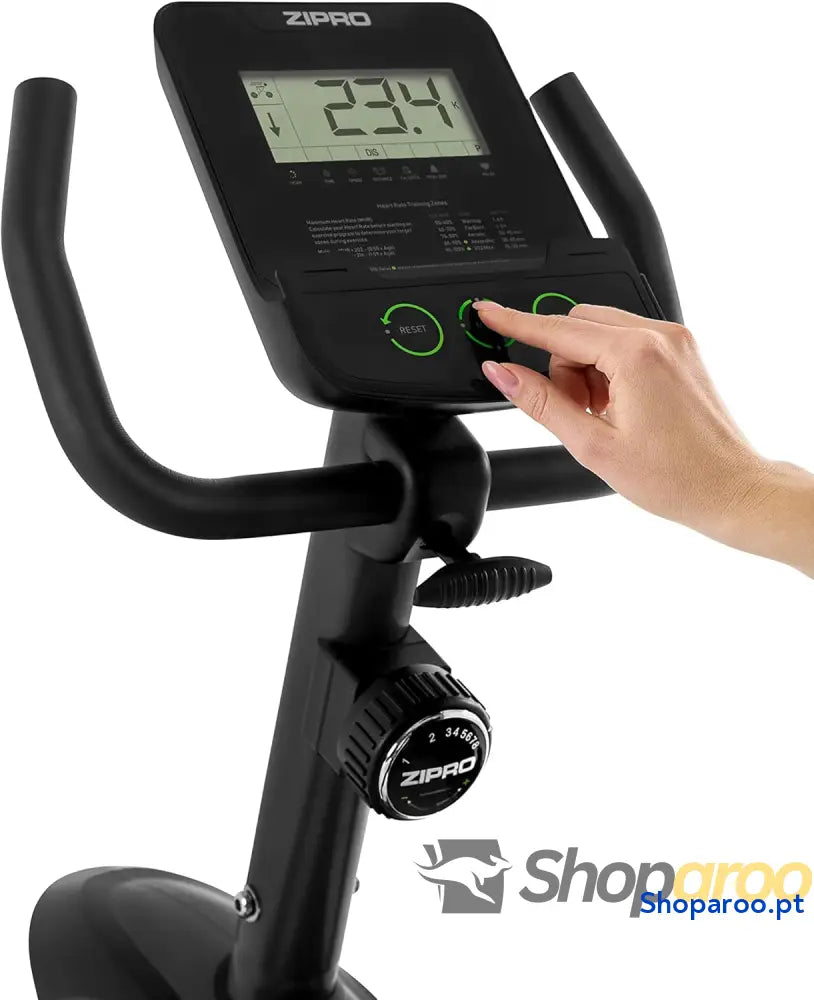 Bicicleta de treino fácil estática magnética ergonómica para interior capacidade 150 kg