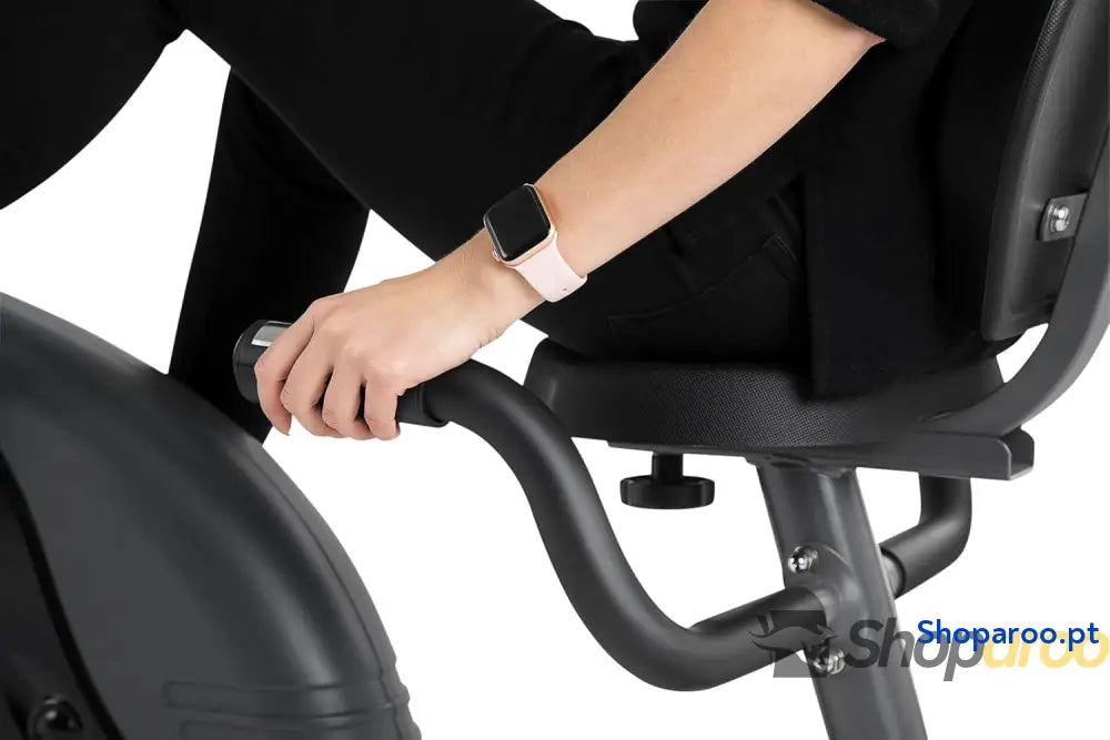 Bicicleta de treino fácil estática magnética ergonómica para interior capacidade 150 kg