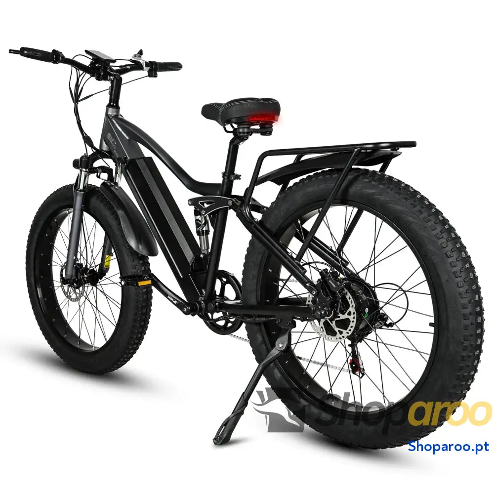 Bicicleta elétrica CMACEWHEEL TP26 com pneu largo para montanha e neve