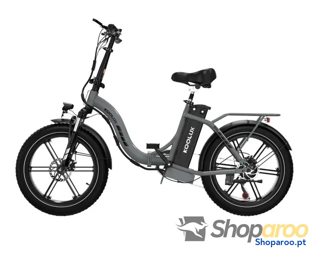 Bicicleta elétrica dobrável KOOLUX BK6S com pneus largos 750W 20x4.0