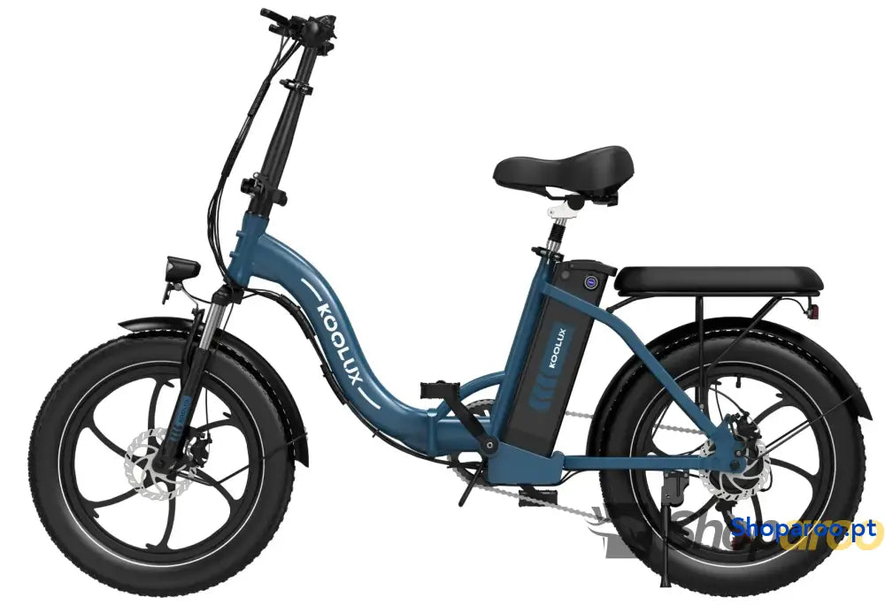 Bicicleta elétrica dobrável KOOLUX BK6S com pneus largos 750W 20x4.0