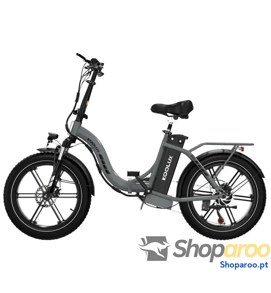 Bicicleta elétrica dobrável KOOLUX BK6S com pneus largos 750W 20x4.0