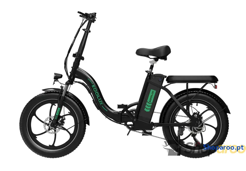 Bicicleta elétrica dobrável KOOLUX BK6S com pneus largos 750W 20x4.0