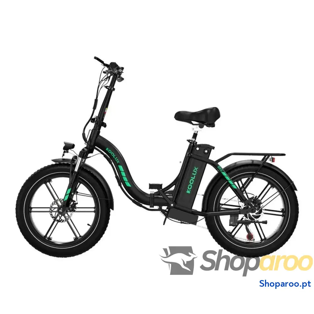 Bicicleta elétrica dobrável KOOLUX BK6S com pneus largos 750W 20x4.0