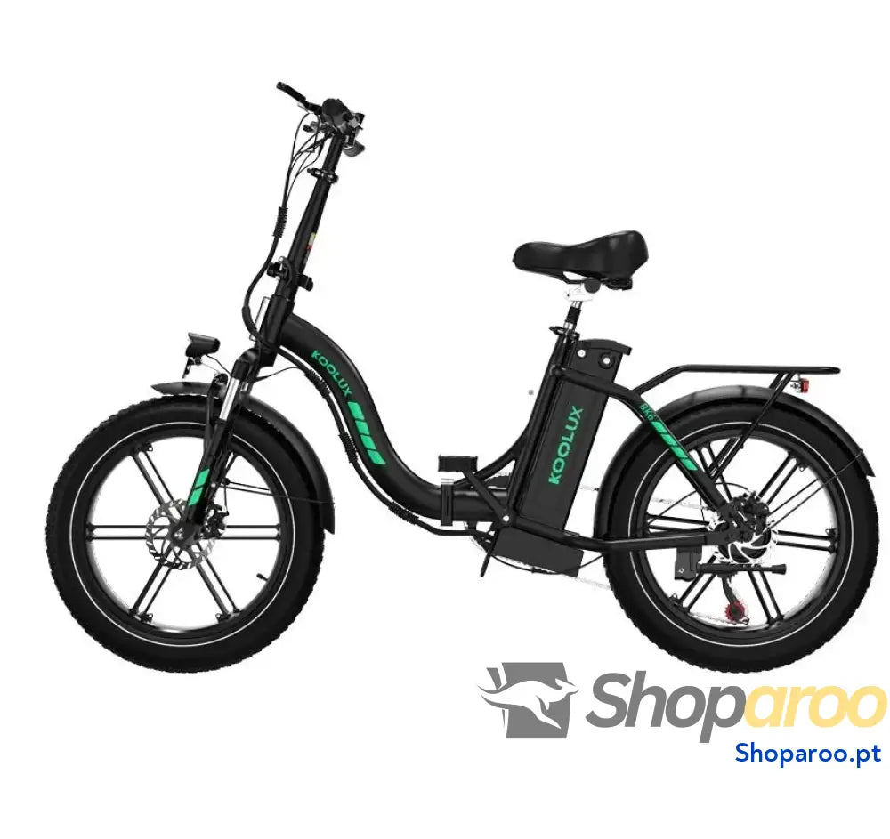 Bicicleta elétrica dobrável KOOLUX BK6S com pneus largos 750W 20x4.0