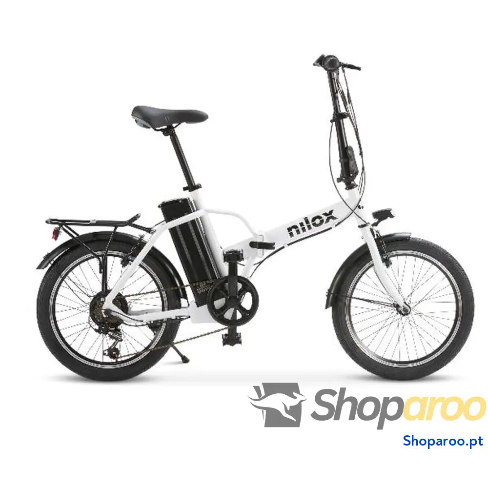 Bicicleta Elétrica Nilox J1 PRO Branco 250 W 9600 mAh 20"