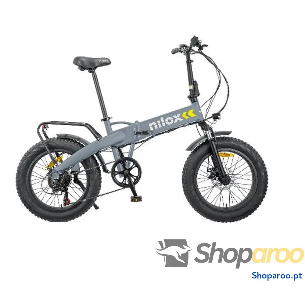 Bicicleta Elétrica Nilox J4 PLUS 20X4P Cinzento 250 W 13000 mAh 20"