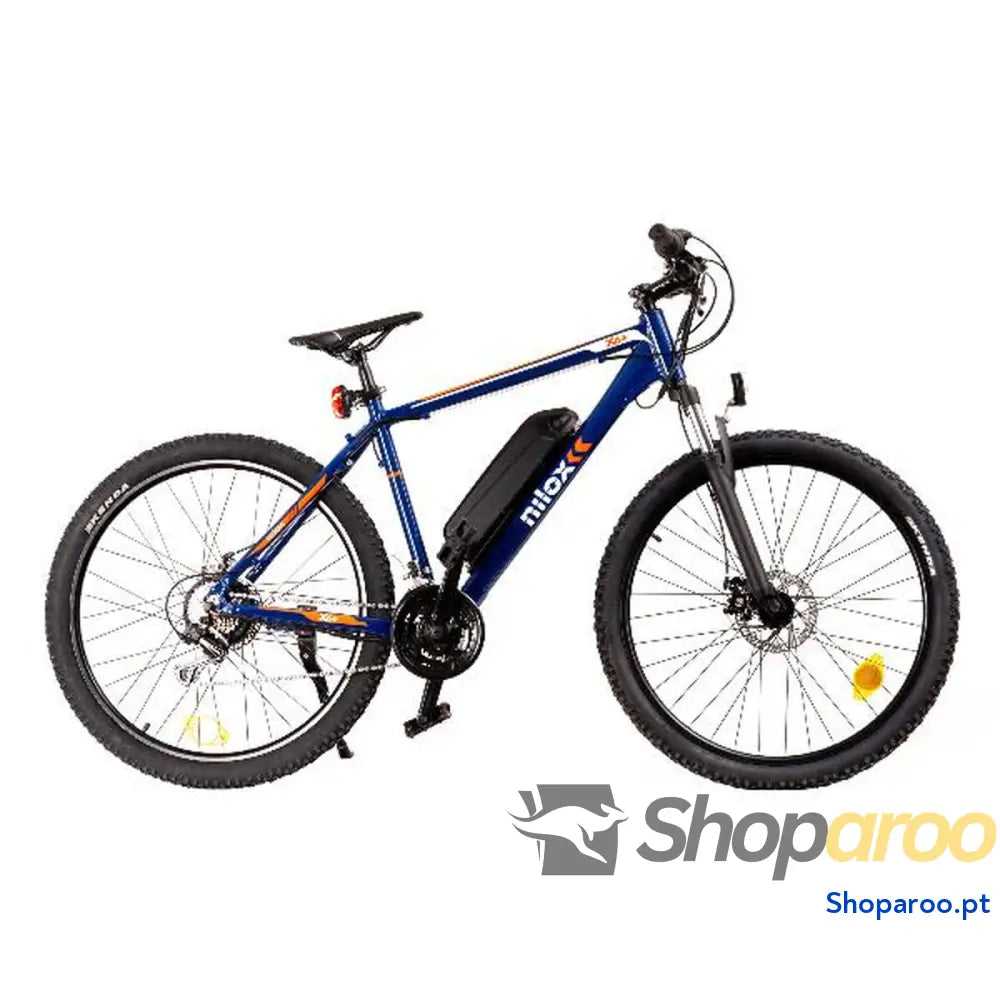 Bicicleta Elétrica Nilox X6 PLUS 250 W 12800 mAh 27,5" Preto/Azul