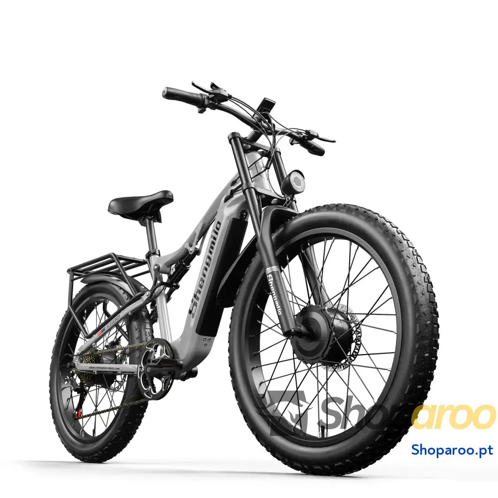 Bicicleta elétrica Shengmilo S600 2000W bateria 48V pneu largo