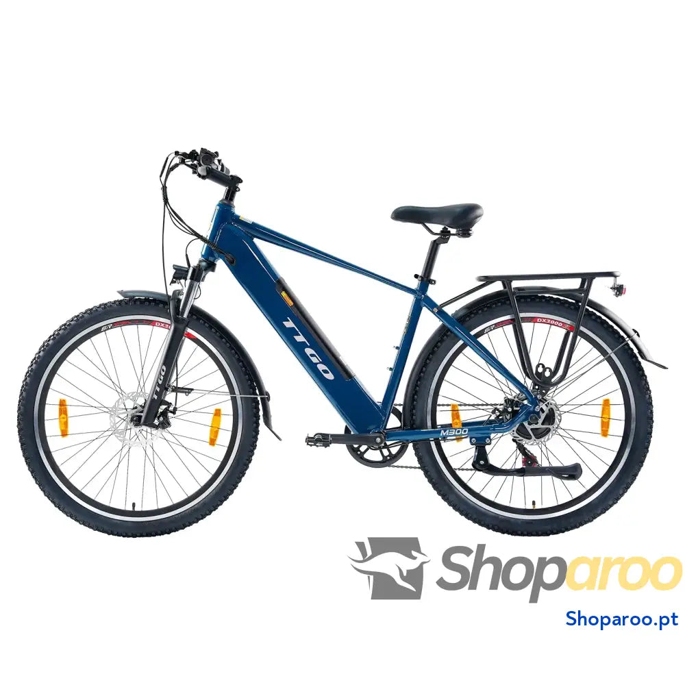 Bicicleta Elétrica TTGO M300 Montanha 27,5 Polegadas Bateria 36V 20AH