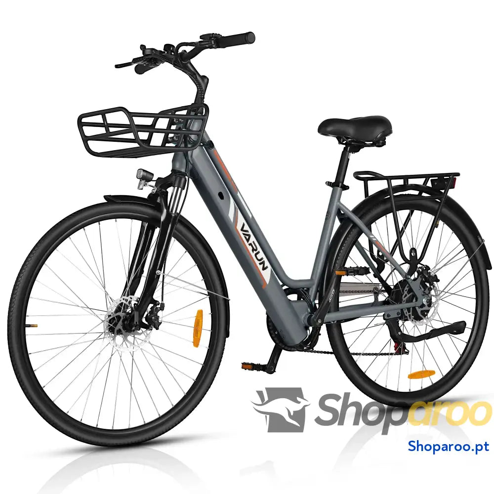 Bicicleta elétrica urbana Varun VARC7008 para mulheres adultas