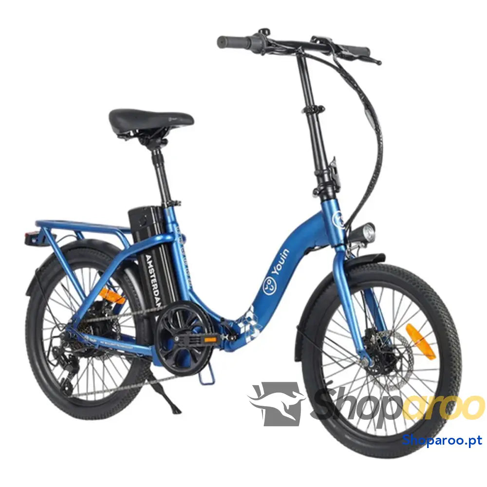 Bicicleta Elétrica Youin BK1003 AMSTERDAM Azul 250 W 20"
