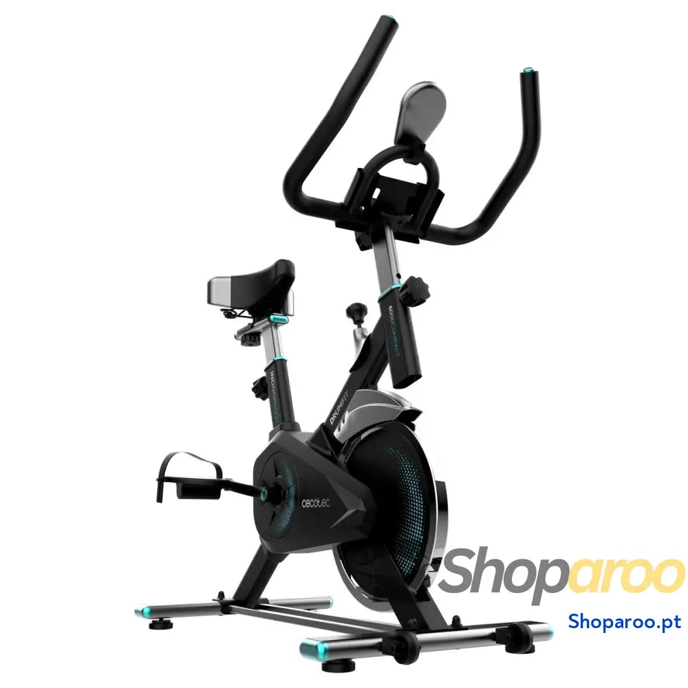 Bicicleta Estática Cecotec DrumFit Indoor 6000 Compact Preta