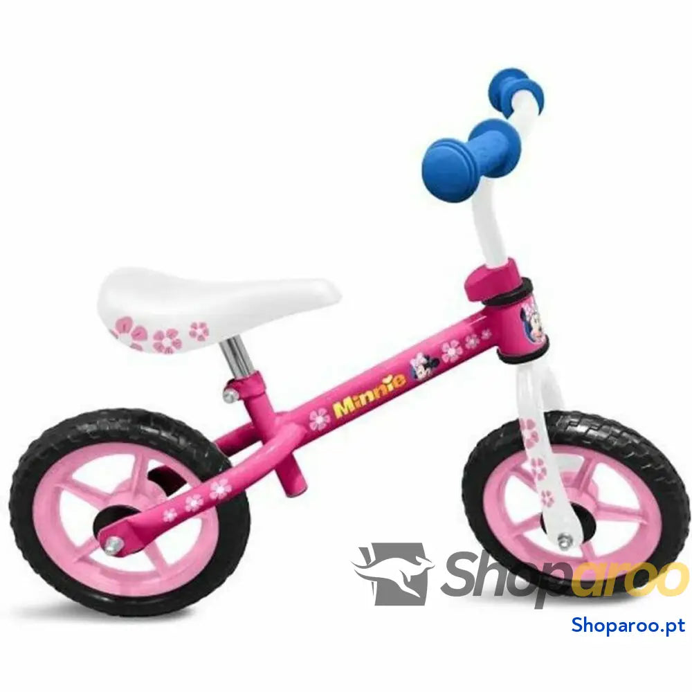 Bicicleta Infantil Disney Minnie Sem Pedais