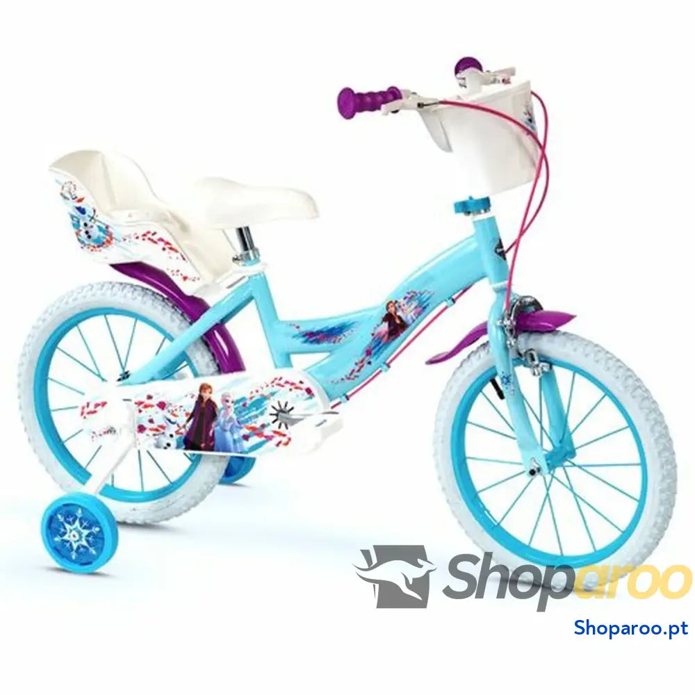 Bicicleta Infantil Frozen 16" Azul