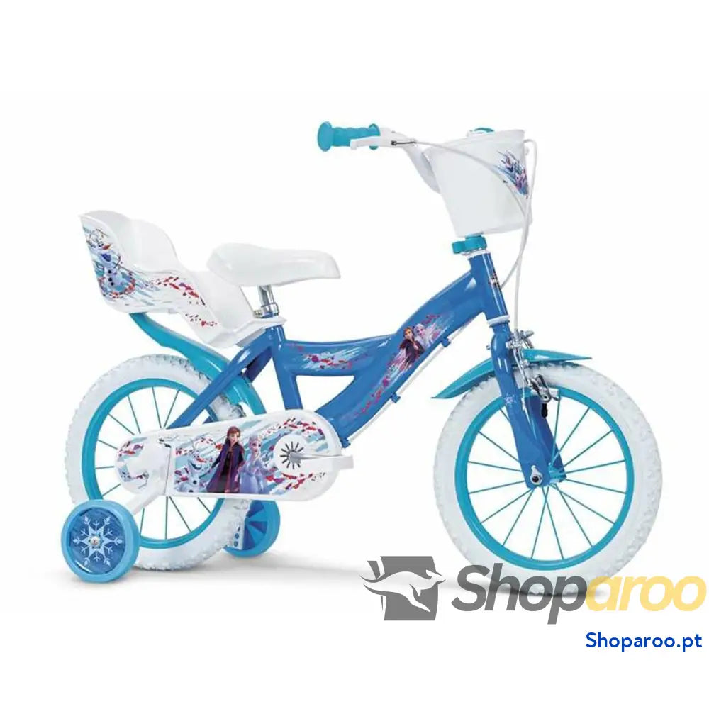 Bicicleta Infantil Frozen Huffy Azul 14"