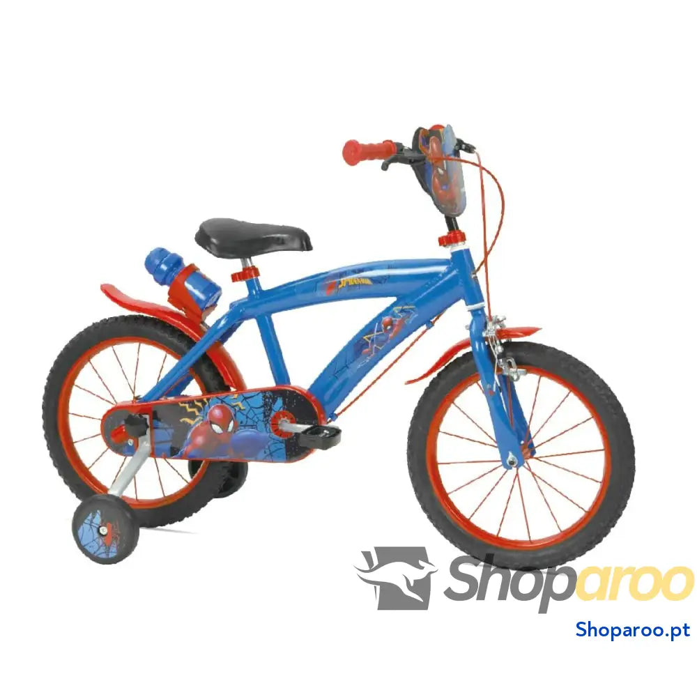 Bicicleta Infantil Huffy 21901W Spider Man Azul Vermelho