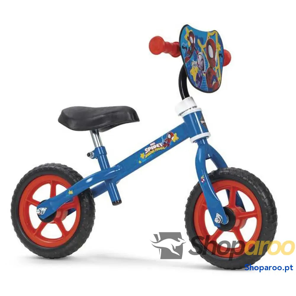 Bicicleta Infantil Spidey 10’’ Sem Pedais Azul