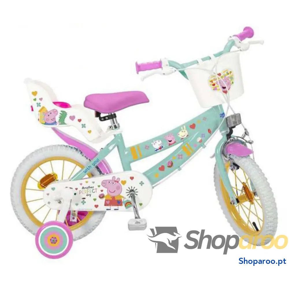 Bicicleta Toimsa Peppa Pig 14" 4-6 anos