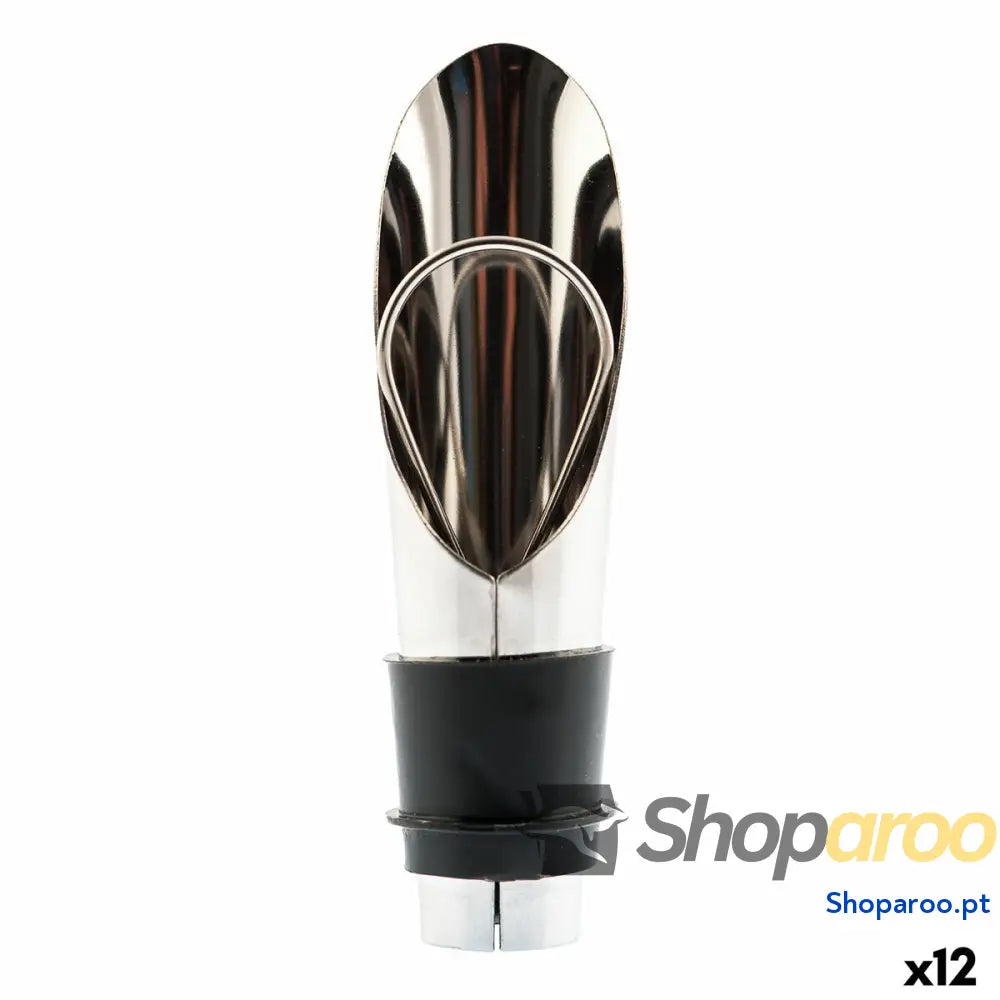 Bico para Vinho Koala Bodega Aço Metal 7,6 x 2 cm (12 Unidades)