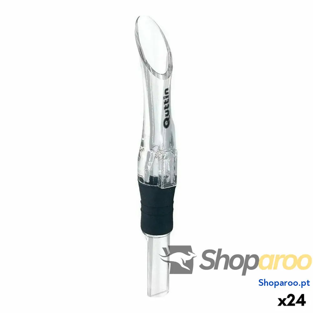 Bico para Vinho Quttin Transparente 2,5 x 16 cm (24 Unidades)