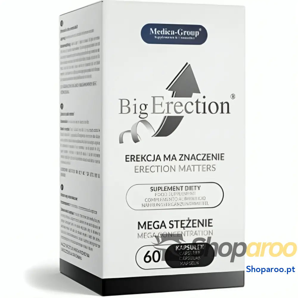 BIGERECTION MELHORADOR DE EREÇÃO PARA HOMENS 60 CÁPSULAS