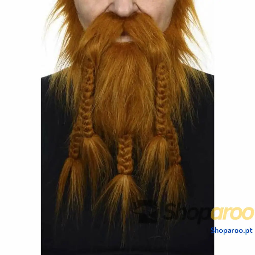 Bigode e pera My Other Me Laranja
