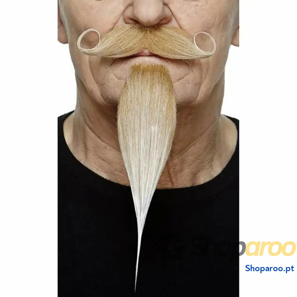 Bigode e pera My Other Me Louro
