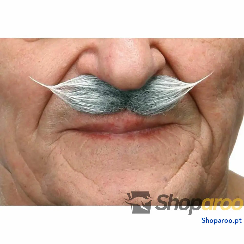 Bigode My Other Me Cinzento Branco