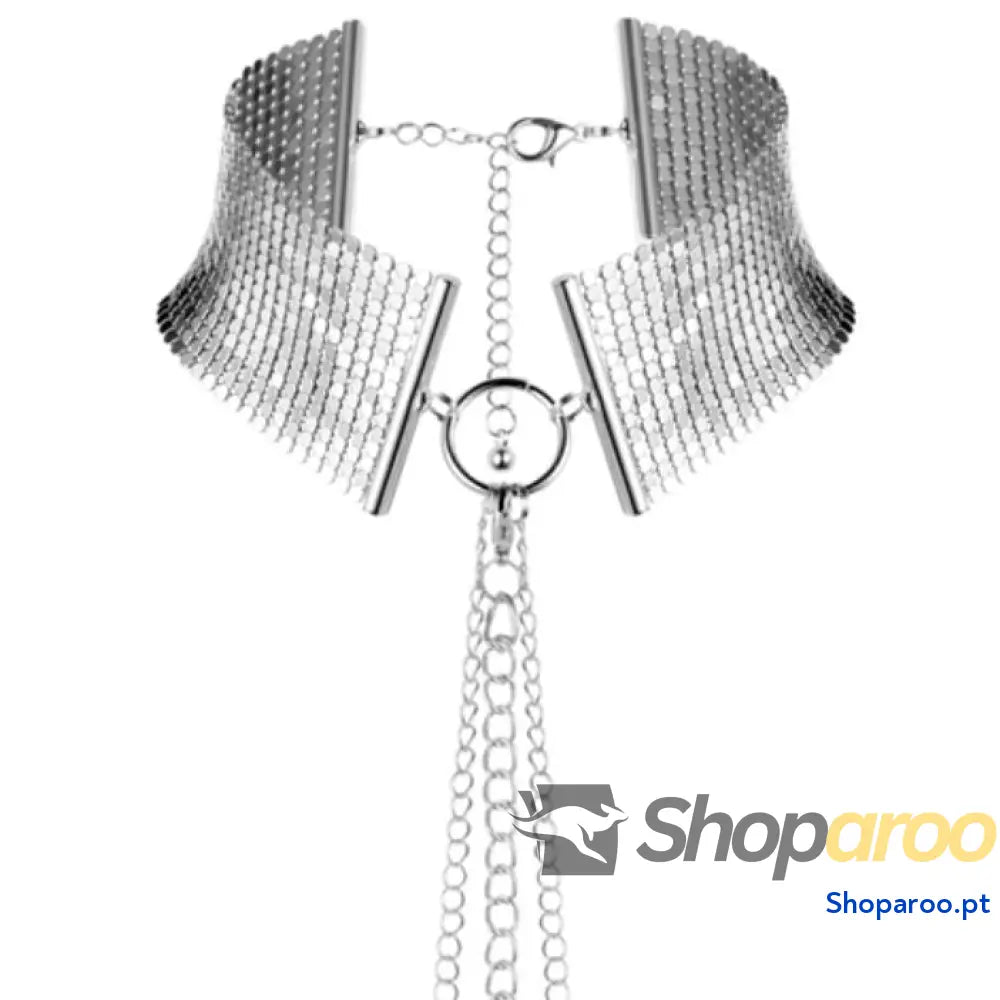 BIJOUX - DÉSIR MÉTALLIQUE COLAR METLICO DE PRATA