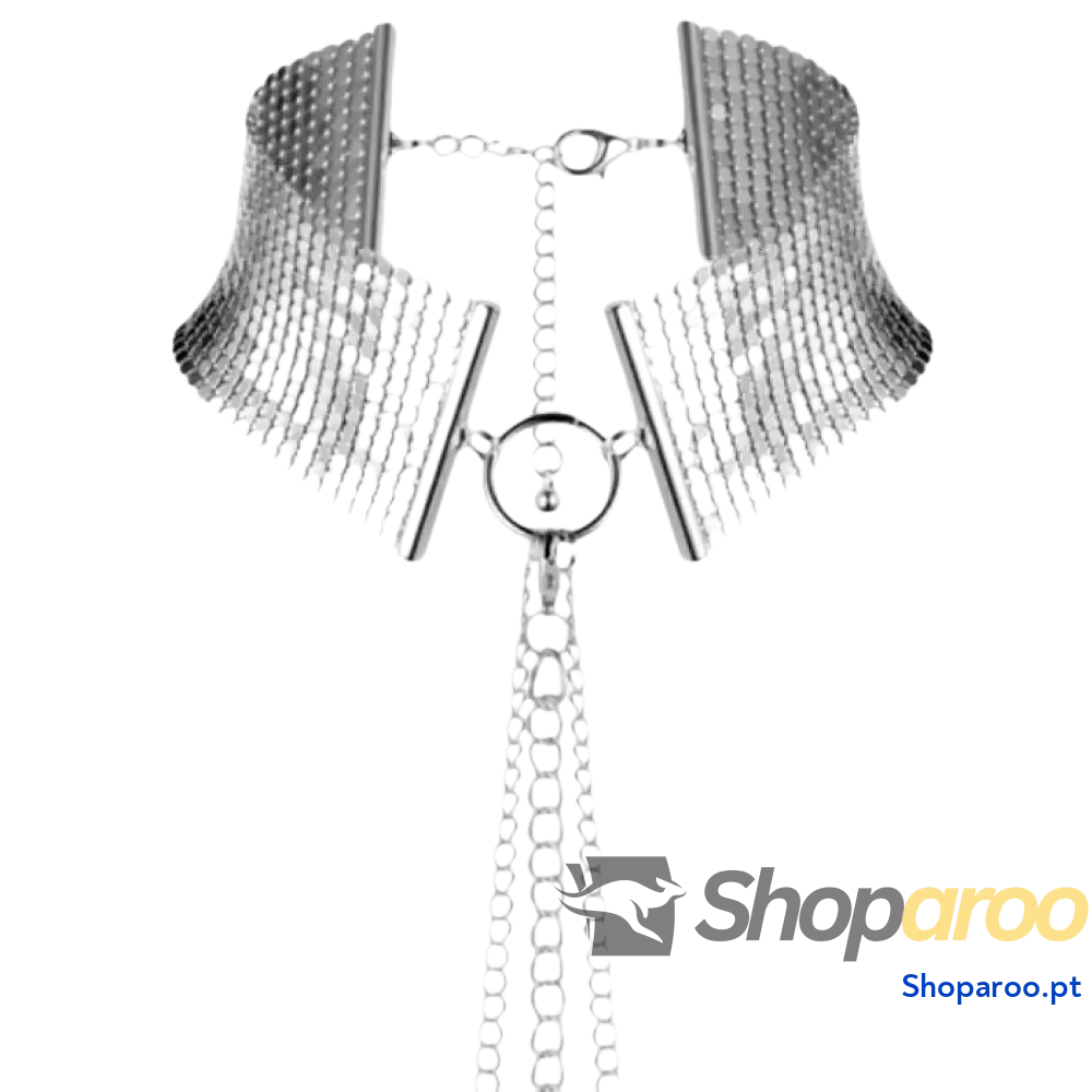 BIJOUX - DÉSIR MÉTALLIQUE COLAR METLICO DE PRATA