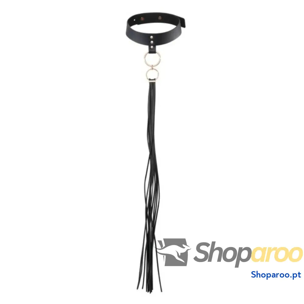 BIJOUX INDISCRETS MAZE - TASSEL CHOKER PRETO