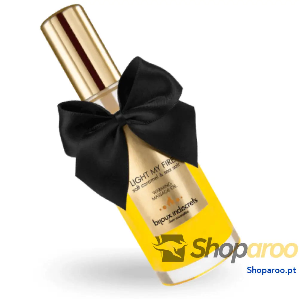 BIJOUX ÓLEO DE MASSAGEM EFEITO CALOR AROMA CARAMELO