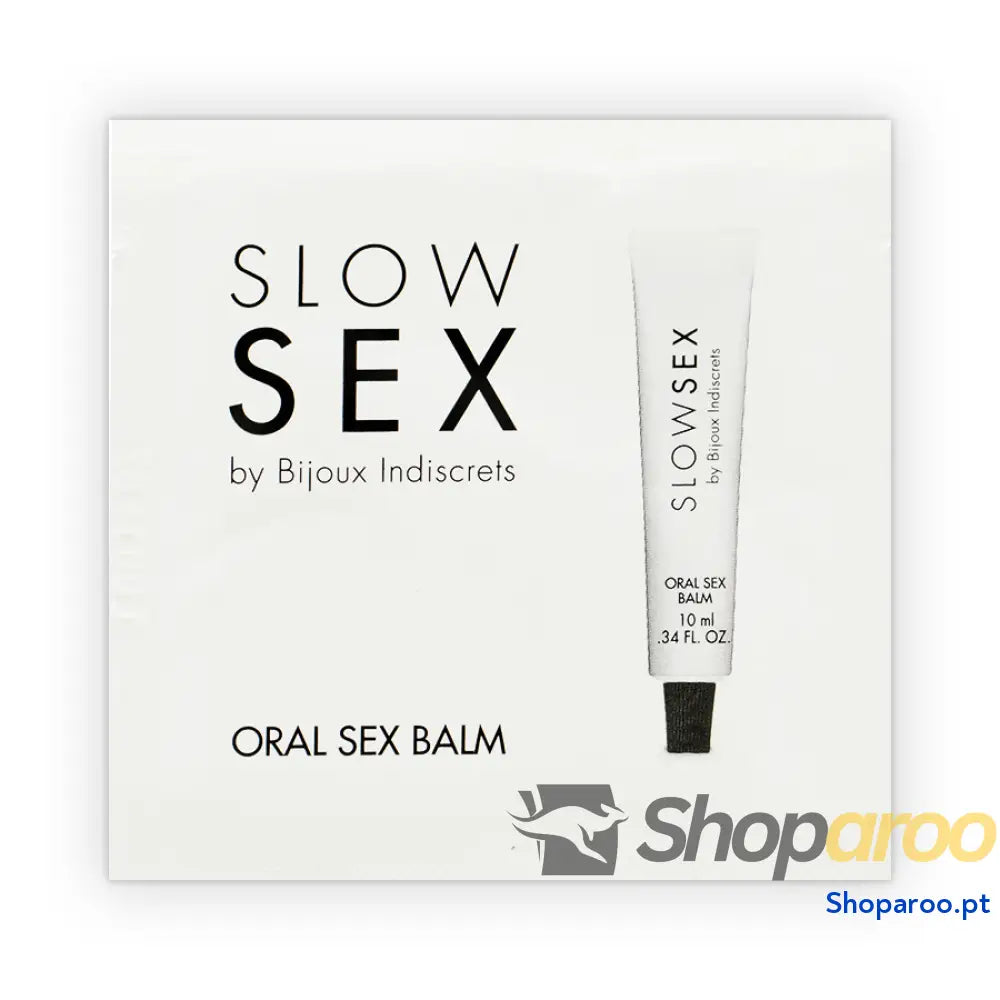 BIJOUX - SLOW SEX BALM PARA SEXO ORAL DOSE ÚNICA
