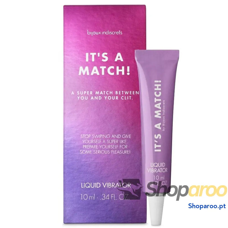 BIJOUX - VIBRADOR LÍQUIDO ITS A MATCH 10 ML