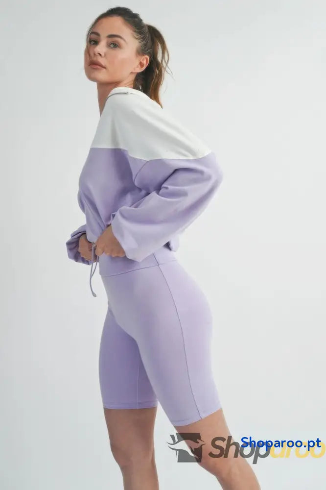 Biker Shorts 2 Piece Set