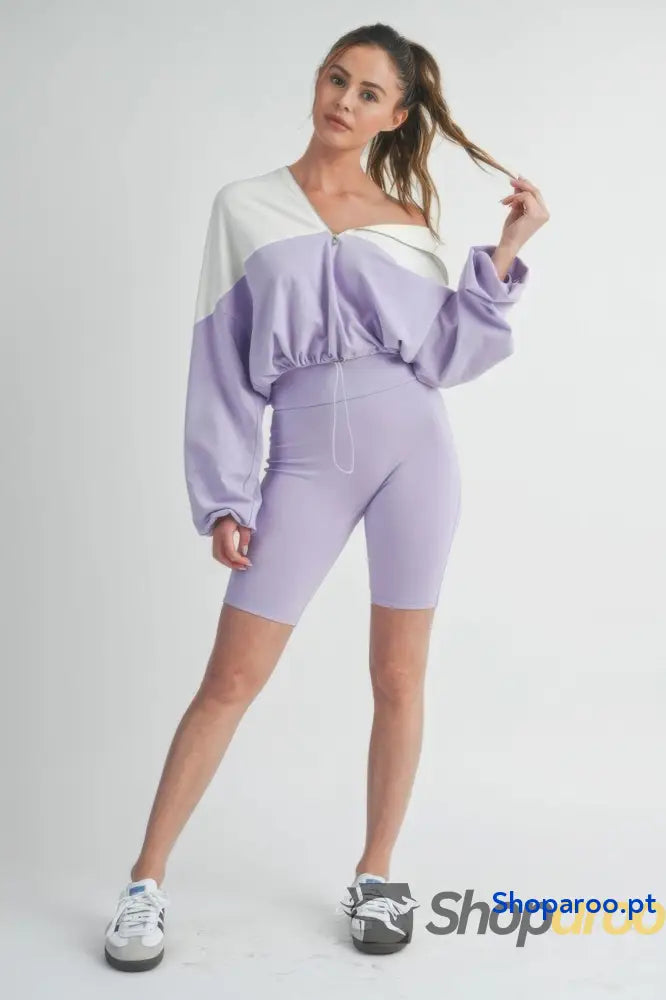 Biker Shorts 2 Piece Set